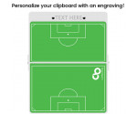 White Soccer Clipboard